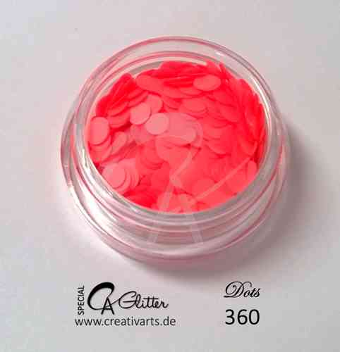 NEON DOTS coral 3mm