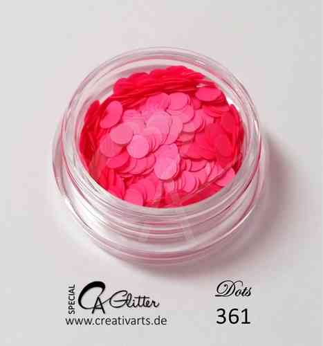 NEON DOTS pink 3mm