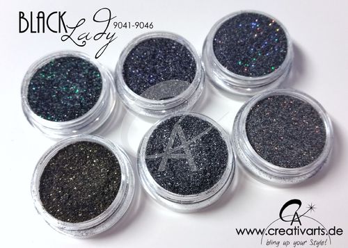 Glitter-Set BLACKlady shine