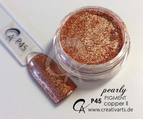 Pigment pearly copper ll