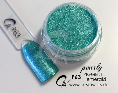 Pigment pearly emerald
