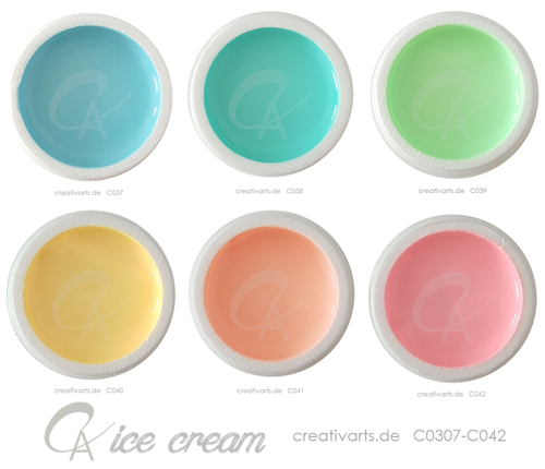 ColorGel Set Ice Cream C037-C042